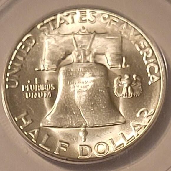 1951 S Franklin Half Dollar MS65 ANACS - Picture 4 of 4